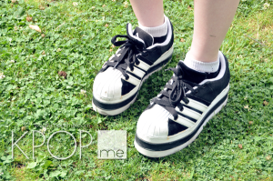 Fan Fashion At BTS ADIDAS Platforms