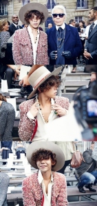 G-Dragon at Chanel via MNET America