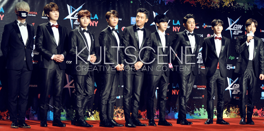 Super Junior KCON 15 LA KultScene Red Carpet