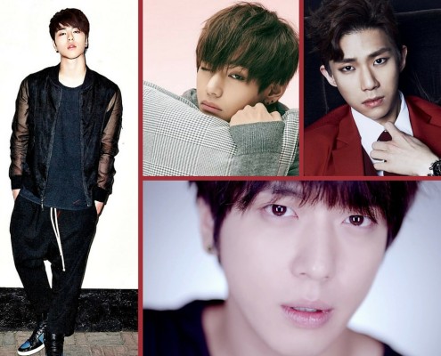 english covers, korean male singers, bangtang boys, bts v, cnblue, yonghwa, jonghyun, ze:a, ze:a kevin, ikon, ikon jinhwan, ikon junhoe, hongsuk, mblaq g.o, mblaq