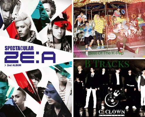K-Pop B Tracks, ZE:A, GOT7, C-CLOWN, B.AP, SHINHWA