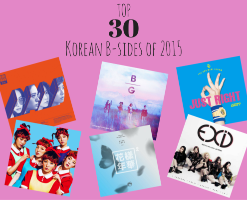 top best korean kpop b sides album cuts 2015