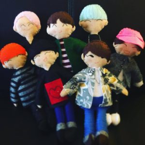 Zombie Mamma K-pop plushies