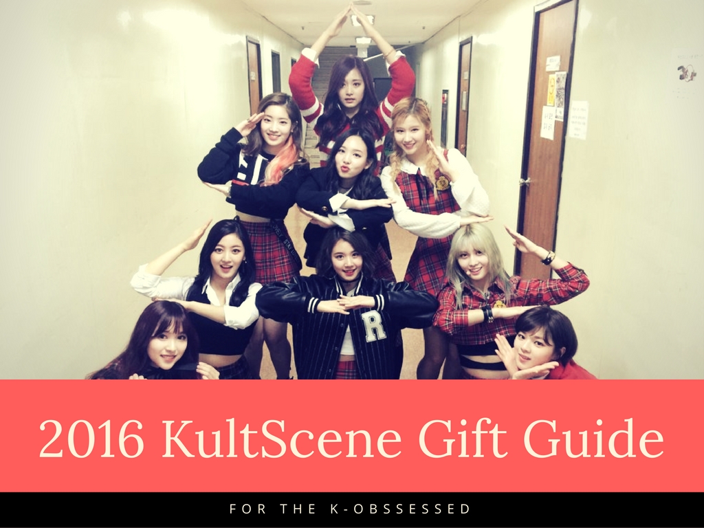 KultScene 2016 Holiday gift guide feat TWICE!