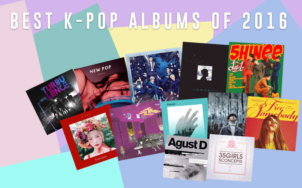 best kpop korean albums 2016 top 16