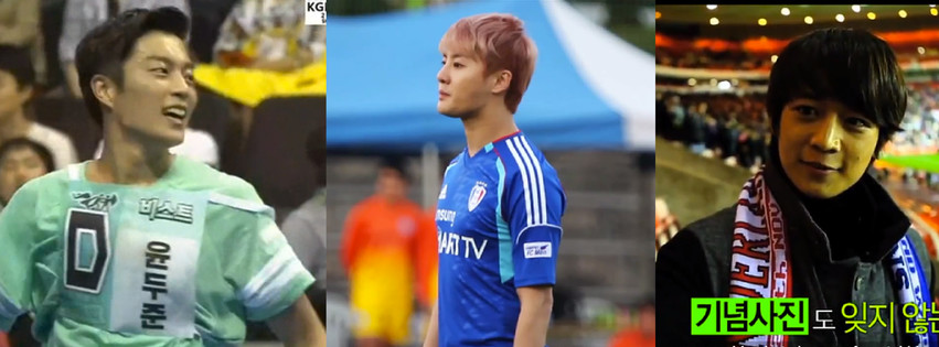 Soccer Idols Doojoon Junsu Minho