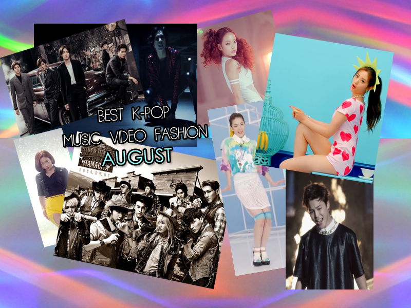 best kpop fashion august