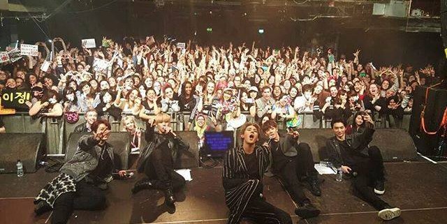 kpop group history in london concert korean k pop